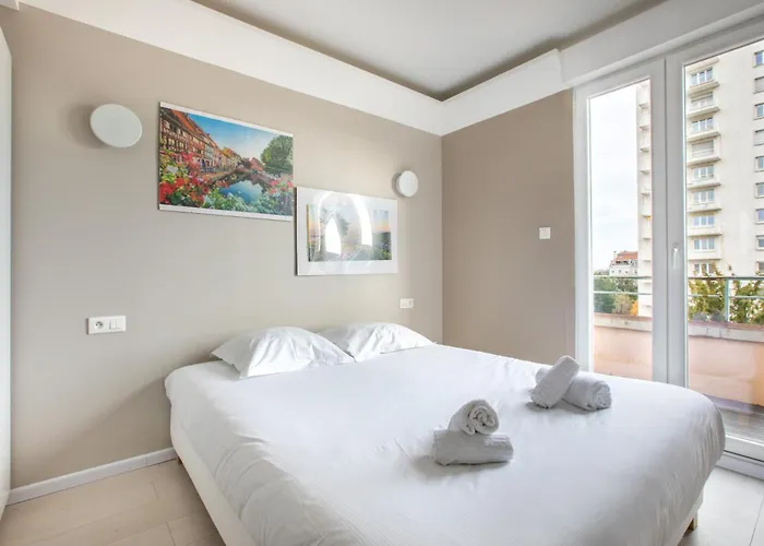 Апартаменты Le Tassigny A 2mn Du Centre Avec Parking Кольмар